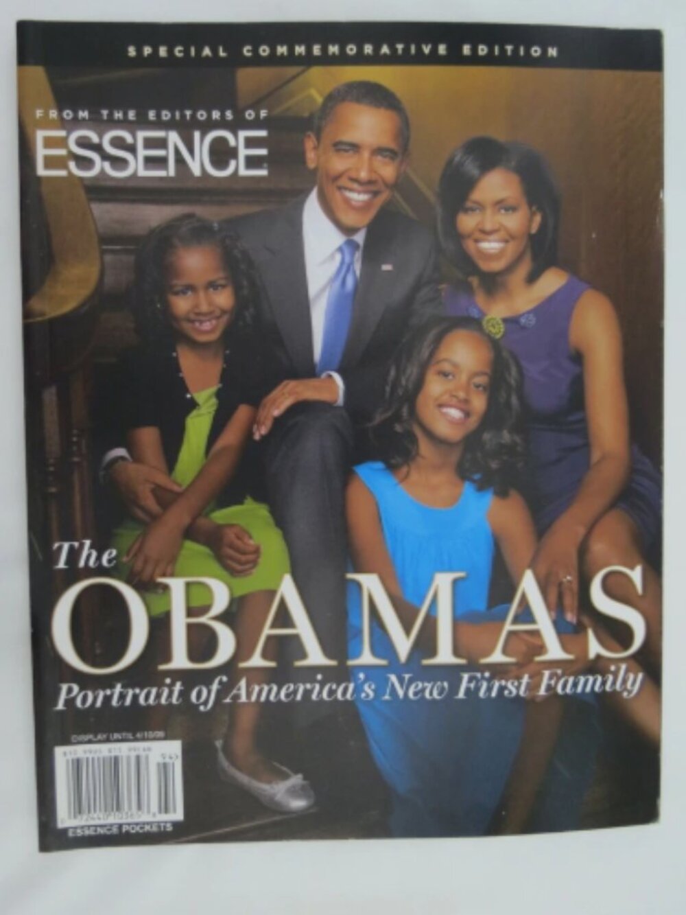 THE OBAMAS, PORTRAIT OF AMERICA'S NEW FIRST FAMILY Special Commemorative Edition